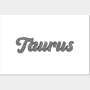Taurus Glitter Posters and Art